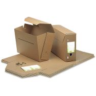 Lot de 10 Boîte d'archives avec JalemaClipex
