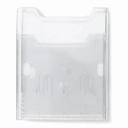 Lot de 10 Box mural A4 vertical-Cristal