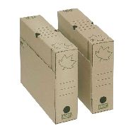 Lot de 10 Caisses archives Nature Line - Marron