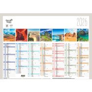 Lot de 10 Cal fantaisie 13m 55x40,5 fr la terre par 10 - 55x40,5cm
