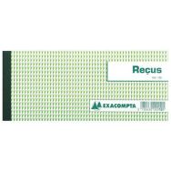 Lot de 10 Carnet à souche ''reçus'' 50 feuillets horizontal 9x13 cm