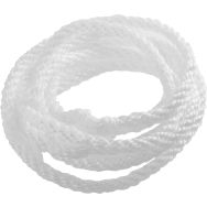 Lot de 10 Chablot polypropylène - Blanc - Ø10 mm - 4 m