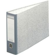 Lot de 10 Classeur à levier marbre gris dos de 70mm A4 horizontal