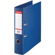 Lot de 10 Classeur à levier polypropylène 75 mm  - Bleu - Esselte