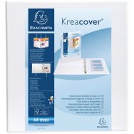 Lot de 10 Classeur pp personnalisable kreacover 2 anneaux 50mm A4 maxi