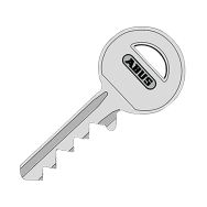 Lot de 10 Clé passe pour cadenas à combinaison type "coffre fort"