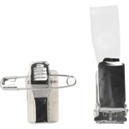 Lot de 10 Clips pour badges