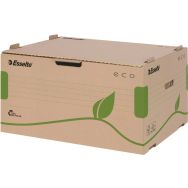 Lot de 10 Conteneur  pour boites archives  dos 80 ou 100  - Esselte