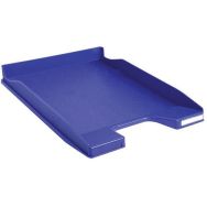 Lot de 10 Corbeille à courrier COMBO MINI 2 encoches bleu nuit