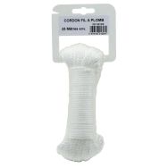 Lot de 10 Cordon pour fil à plomb maçon-25mm