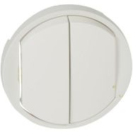 Lot de 10 Enjoliveur à couleur blanche