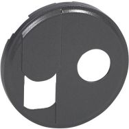 Lot de 10 Enjoliveur en thermoplastique graphite