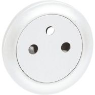 Lot de 10 Enjoliveur surface blanc