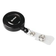 Lot de 10 Enrouleur pour badge avec clip