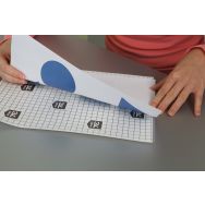 Lot de 10 Feuille de plastification à froid - A4