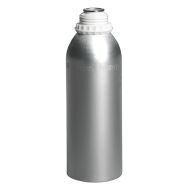 Lot de 10 Flacon Aluminium 2,5L - Avec bouchon et obturateur-Lot de 10