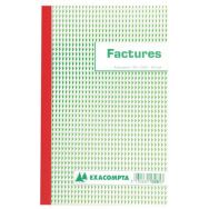 Lot de 10 Manifold factures 21x13,5cm 50 feuillets tripli autocopiants