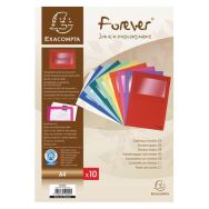 Lot de 10 Paquet 10 chemises à fenetre forever® - 22x31cm