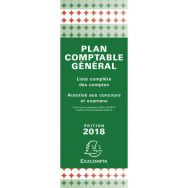 Lot de 10 Plan comptable général accordéon 19x7,5cm