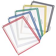 Lot de 10 Pochettes à pivot Tarifold - Housse unique - A4 - Assorti