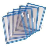 Lot de 10 Pochettes à pivot Tarifold - Housse unique - A4 - Bleu
