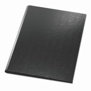 Lot de 10 Porte-bloc à rabat papier enduit - Format pour A4-Noir