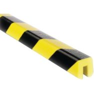 Lot de 10 Profilé de protection Noir/Jaune Type G en 10x1m