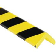 Lot de 10 Profilé de protection Noir/Jaune Type H+ en 10x1m