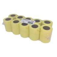 Lot de 10 Recharge Notes repositionnables Brix 60x 10 mm Jaune
