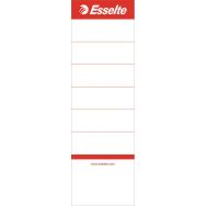 Lot de 10 Sachet 10 étiquettes pour classeur  - blanc - Esselte
