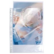 Lot de 10 Sachet de 10 pochettes perforées PP haute qualité 9/100e A4
