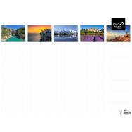 Lot de 10 Sous-main non millesime fr par 10 - 54x40cm