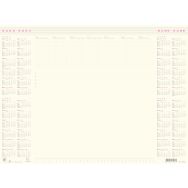 Lot de 10 Sous mains 4 années avec feuilles détachables - 40x54 cm