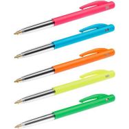 Lot de 10 Stylo bille rétractable BIC M10 Colors Fun - Bic