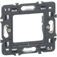 Lot de 10 Support pour fixation à griffe longue pour 1 poste 2 modules