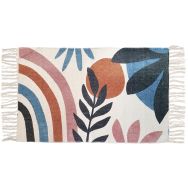 Lot de 10 Tapis de sortie de bain Arc en ciel - Coton - 50x80 cm