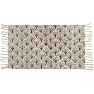 Lot de 10 Tapis de sortie de bain Art déco - Coton - 50x80 cm