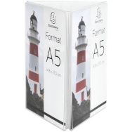 Lot de 10 Triptyque porte-visuel A5 vertical