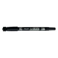 Lot de 10 Twin Marker Noir - Pointe Extra fine / FineTwin Marker Noir