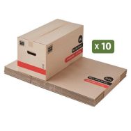 Lot de 10 cartons premium cannelure renforcée FSC - Pack and Move