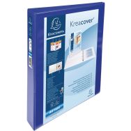 Lot de 10 classeurs pp personnalisable 2 anneaux 25mm A4 maxi Bleu
