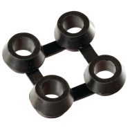 Lot de 10 clips de jonction pour caillebotis Honeycomb