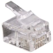 Lot de 10 connecteurs RJ11 4-6