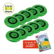 Lot de 10 disques volants fd125