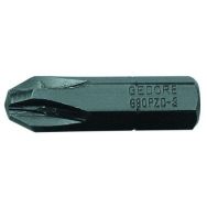 Lot de 10 embouts de vissage 1/4'' vis Pozidriv 690PZD - Gedore