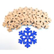 Lot de 10 étoiles des neiges à décorer et à suspendre