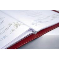 Lot de 10 inserts pour protège menu A4 transparent - Securit