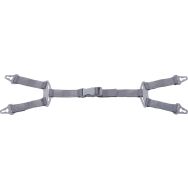 Lot de 10 jugulaires dynamic jugalpha 4 points pour casque