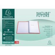 Lot de 10 paquets de 100 cotes de plaidoiries 22x31cm Blanc