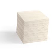 Lot de 10 planches de Balsa 100x100x10 pour string art